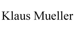 KLAUS MUELLER trademark