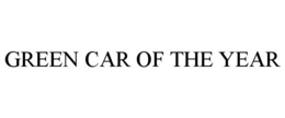 GREEN CAR OF THE YEAR trademark