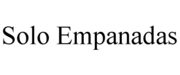 SOLO EMPANADAS trademark
