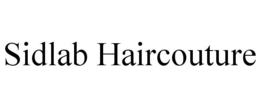 SIDLAB HAIRCOUTURE trademark