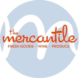M THE MERCANTILE FRESH GOODS · WINE · PRODUCE trademark
