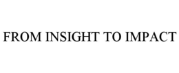 FROM INSIGHT TO IMPACT trademark