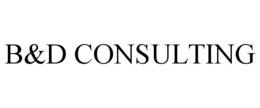 B&D CONSULTING trademark