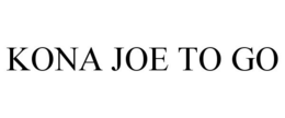 KONA JOE TO GO trademark