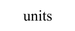 UNITS trademark