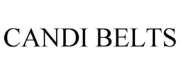 CANDI BELTS trademark
