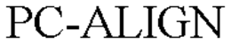 PC-ALIGN trademark