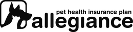 ALLEGIANCE PET HEALTH INSURANCE PLAN trademark