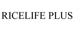 RICELIFE PLUS trademark