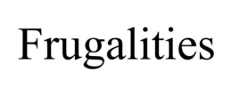 FRUGALITIES trademark