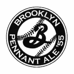 B BROOKLYN PENNANT ALE '55 trademark