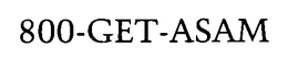 800-GET-ASAM trademark