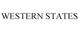 WESTERN STATES trademark