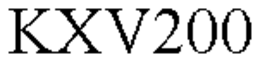 KXV200 trademark