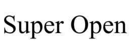 SUPER OPEN trademark