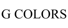 G COLORS trademark