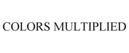 COLORS MULTIPLIED trademark