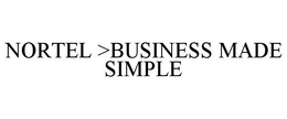 NORTEL >BUSINESS MADE SIMPLE trademark
