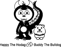 HAPPY THE HODAG & BUDDY THE BULLDOG trademark
