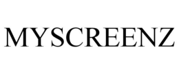 MYSCREENZ trademark