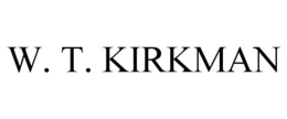 W. T. KIRKMAN trademark