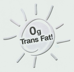 0G TRANS FAT! trademark