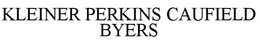 KLEINER PERKINS CAUFIELD BYERS trademark