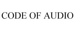 CODE OF AUDIO trademark