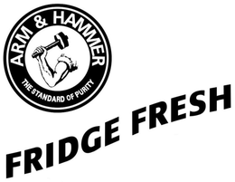 ARM & HAMMER THE STANDARD OF PURITY FRIDGE FRESH trademark