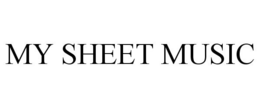 MY SHEET MUSIC trademark