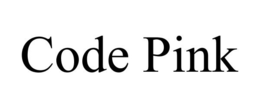 CODE PINK trademark
