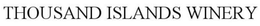 THOUSAND ISLANDS WINERY trademark