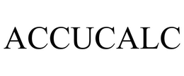 ACCUCALC trademark