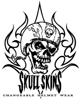 SKULLSKINS CHANGEABLE HELMET WEAR trademark