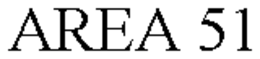 AREA 51 trademark
