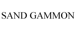 SAND GAMMON trademark