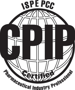 CPIP CERTIFIED PHARMACEUTICAL INDUSTRY PROFESSIONAL ISPE PCC trademark