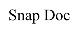 SNAP DOC trademark