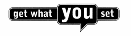 GET WHAT YOU SET trademark