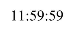 11:59:59 trademark