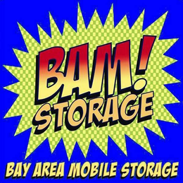 BAM! STORAGE BAY AREA MOBILE STORAGE trademark