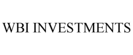 WBI INVESTMENTS trademark