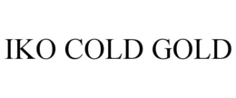IKO COLD GOLD trademark