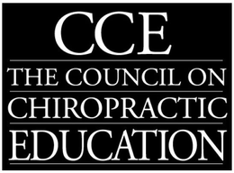 CCE THE COUNCIL ON CHIROPRACTIC EDUCATION trademark