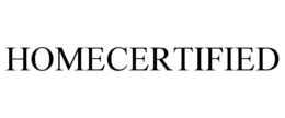 HOMECERTIFIED trademark