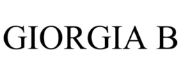 GIORGIA B trademark