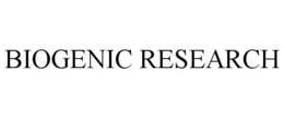 BIOGENIC RESEARCH trademark