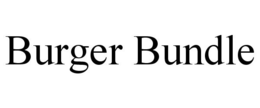 BURGER BUNDLE trademark