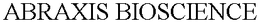 ABRAXIS BIOSCIENCE trademark