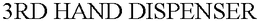 3RD HAND DISPENSER trademark